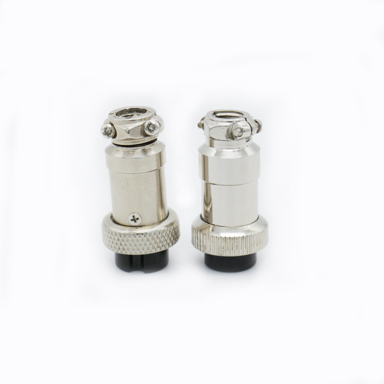 Original manufacturer M12 2pin 4 pin 8P aviation connector Male plug to female plug power connector for connect wire