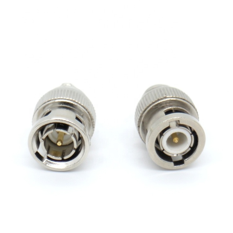 L-shaped BNC Male Plug to Female BNC Cable Adapter bnc Male cable Jack CCTV Coax Connector