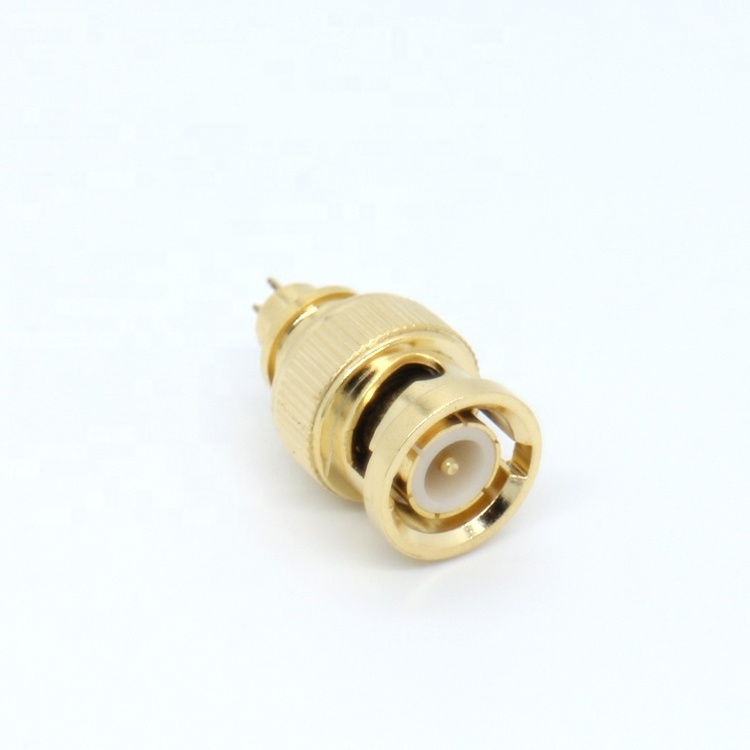 L-shaped BNC Male Plug to Female BNC Cable Adapter bnc Male cable Jack CCTV Coax Connector