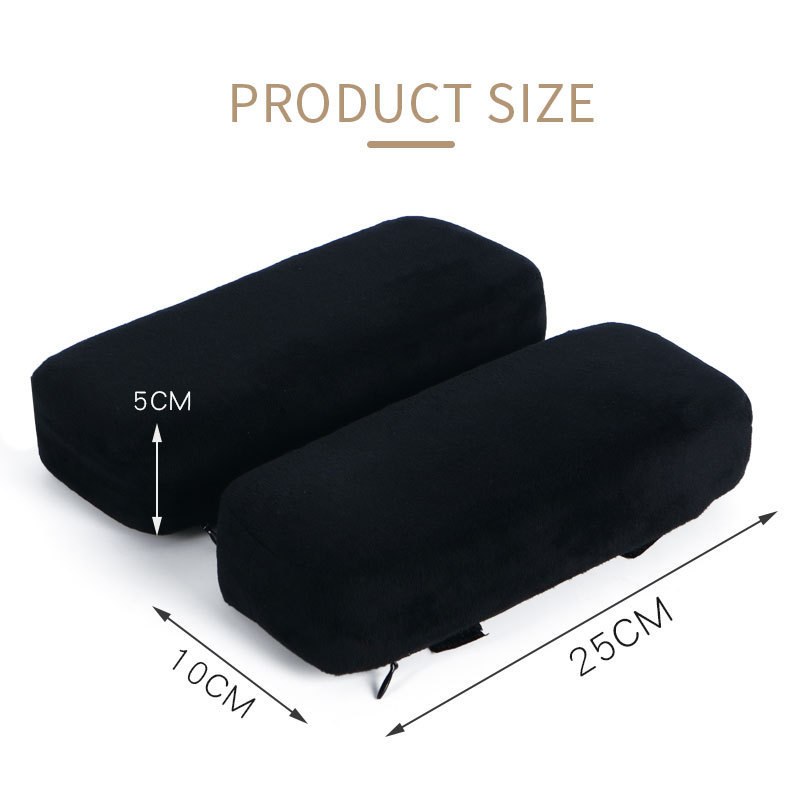 Hot Sales 50D Memory Foam Office Chair Armrest Replacement Desk Chair Armrest Pads