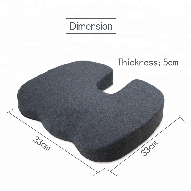 Office Chair High Density Memory Foam U Shape comfort seat cushion