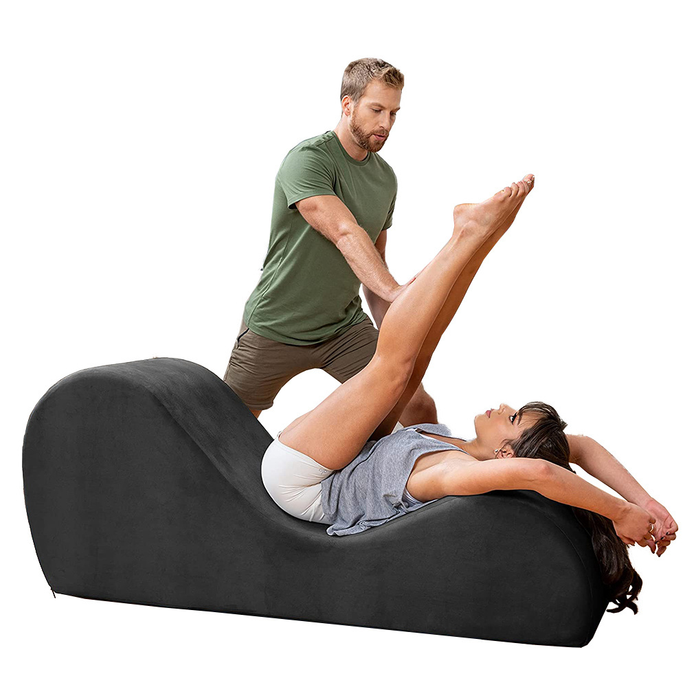 Wholesale  SM sex chair S shape sex sofa bed for Making Love furnitures