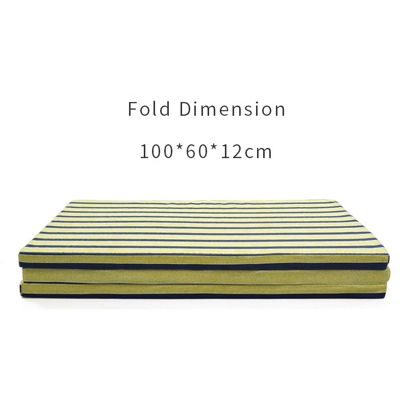 China manufacturer soft thick memory foam foldable japanese student mattress bedding topper mattress