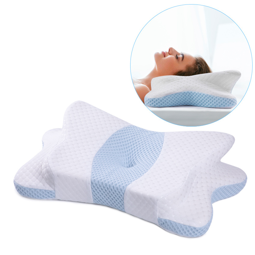 New Patented High Quality Cervical Memory Foam Pillow Ergonomic Orthopedic Sleeping Neck Contoured Support Pillow