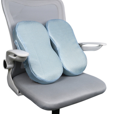 Patent Seat Cushion Pillow for Office Chair Sciatica Memory Foam Cushion Computer Desk Pain Relief Foldable Seat Pad