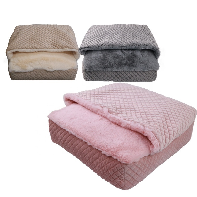 Wholesale Hot Orthopedic Top Quality Large Washable Soft Luxury Massage Memory Foam Supplies Pet Dog Bed Mat Mattress