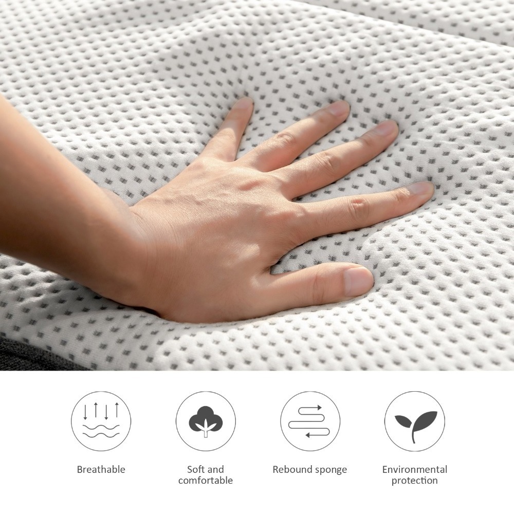 China Bestselling 6 8 12 14 inch hybrid luxury hotel mattress Waterproof mattress cover protector Gel Memory foam mattress