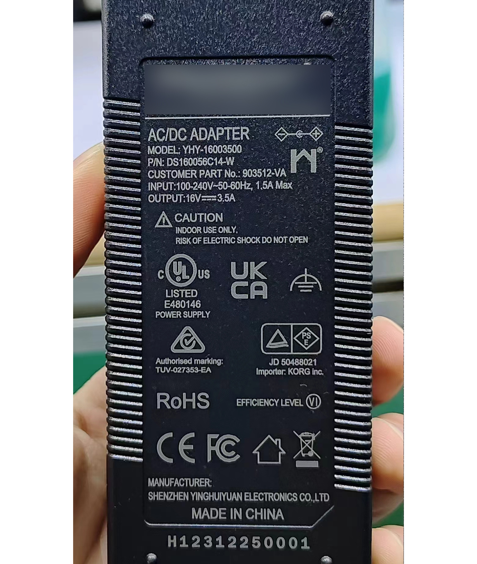 power 220 volt 230v to 16v 17v 17.5v 18v 18 volt 18.5v 1.5a 2a 2.5a 3a 3.5a transformer power supply adapter