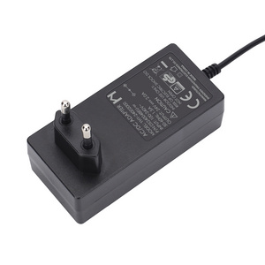 YHY-24002000 24 Volt 2 Amps smps transformer power supply 110v 220v 240v ac plug in 24v 2a 2.0a 2000ma 48w