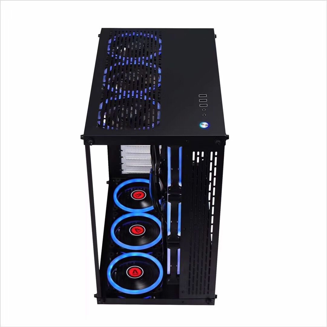 2023 Most Popular High Quality Gaming PC Desktop Computer Gaming RGB ATX Computer Case Frame Chassis & Towers CPU Cabinet