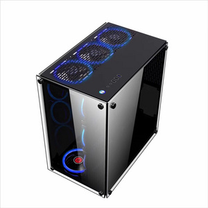 2023 Most Popular High Quality Gaming PC Desktop Computer Gaming RGB ATX Computer Case Frame Chassis & Towers CPU Cabinet