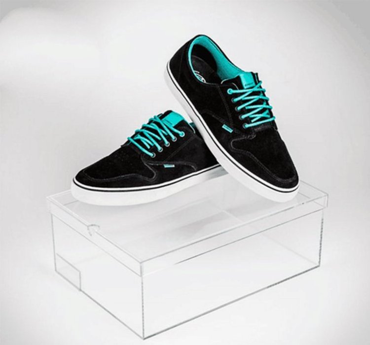 Custom Stackable clear acrylic shoe box Slide Out Clear Acrylic Shoe Sneaker Box for Shoe Box Display