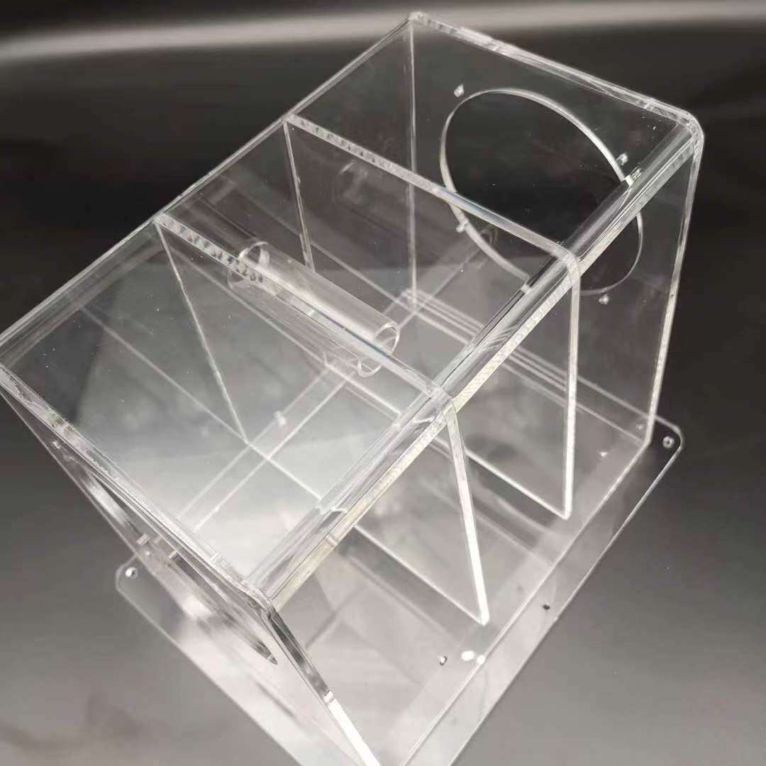 Clear Acrylic Rectangle Driver Sealed Woofer Enclosure Acrylic Box Acrylic Cabinet For Speaker