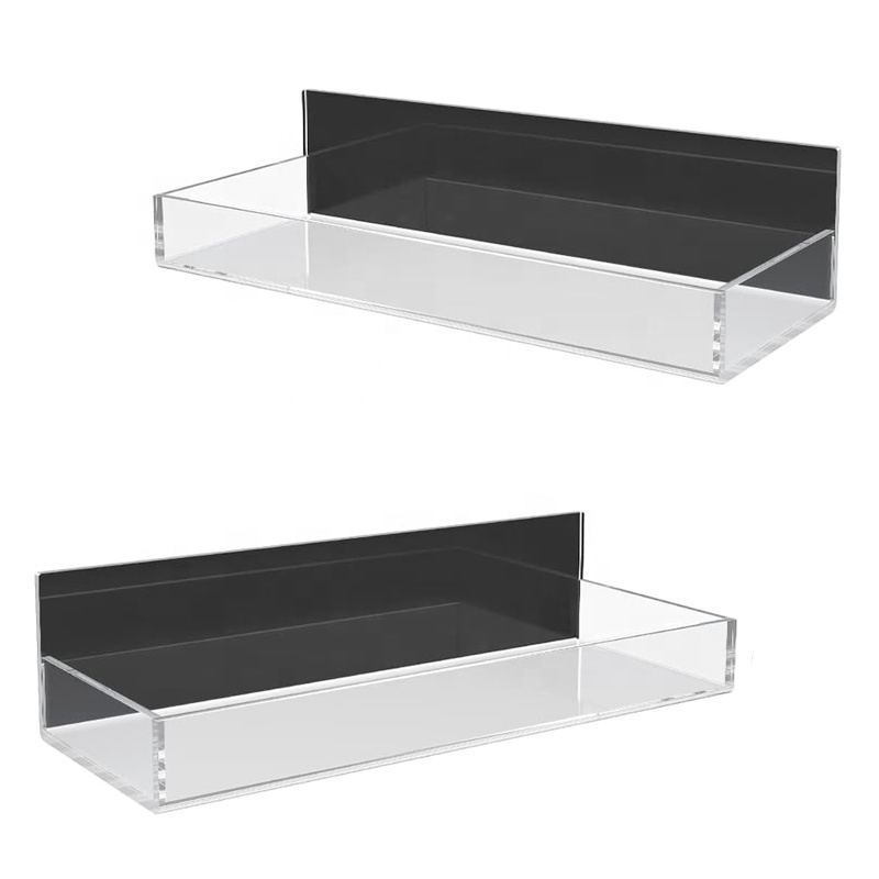 Acrylic Strong magnetic shelves /shelf, Moveable metal Fridge Magnetic Spice Racks For Refrigerator and Microwave Oven