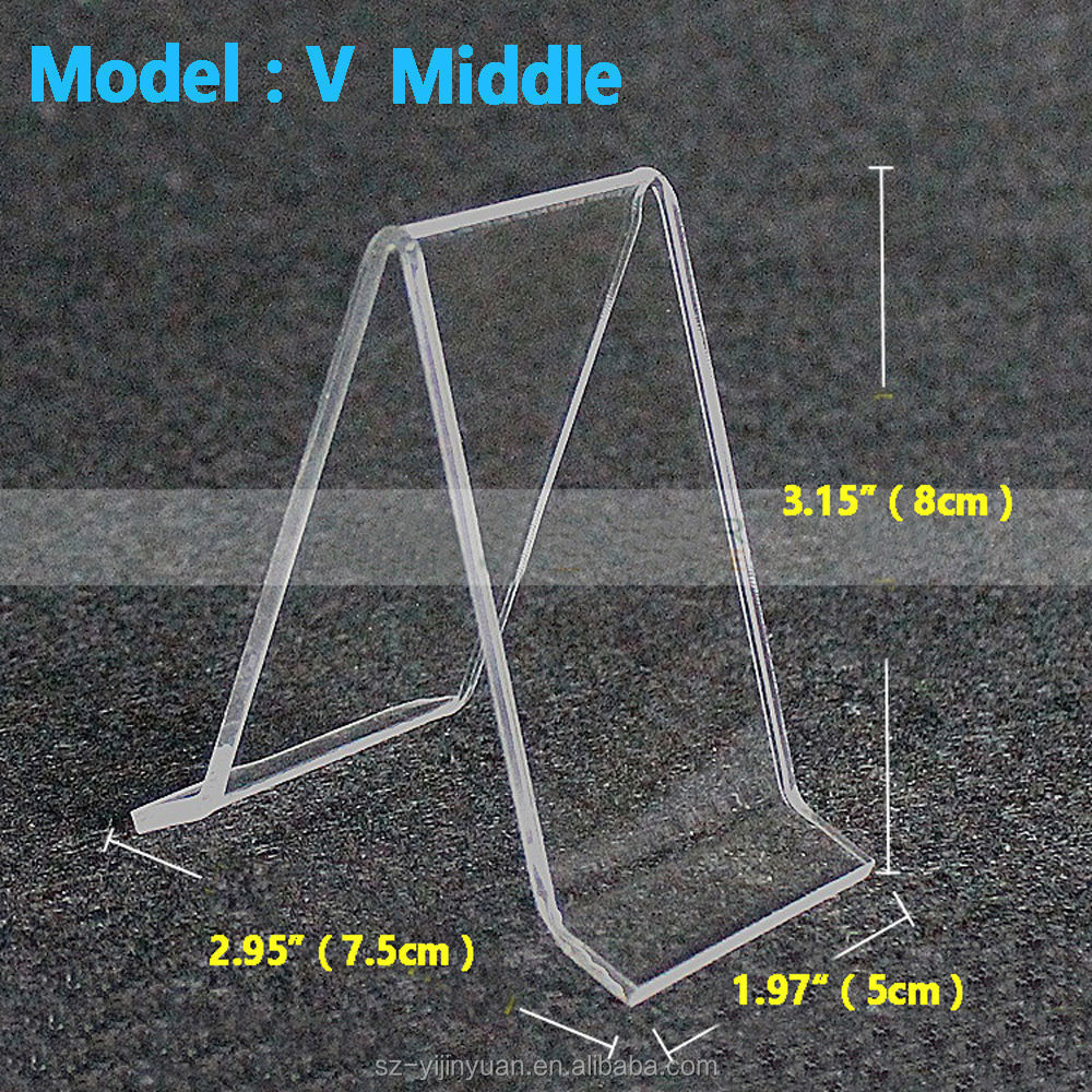 Acrylic Clear Shoe Display Slatwall Heel Rest Rack Stand with multideck design