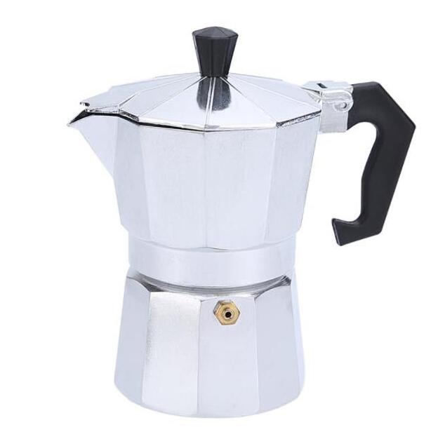 Classic Stovetop Espresso and Coffee Maker, Moka Pot for Italian and Cuban Cafe Brewing, Greca Coffee Maker, Cafeteras