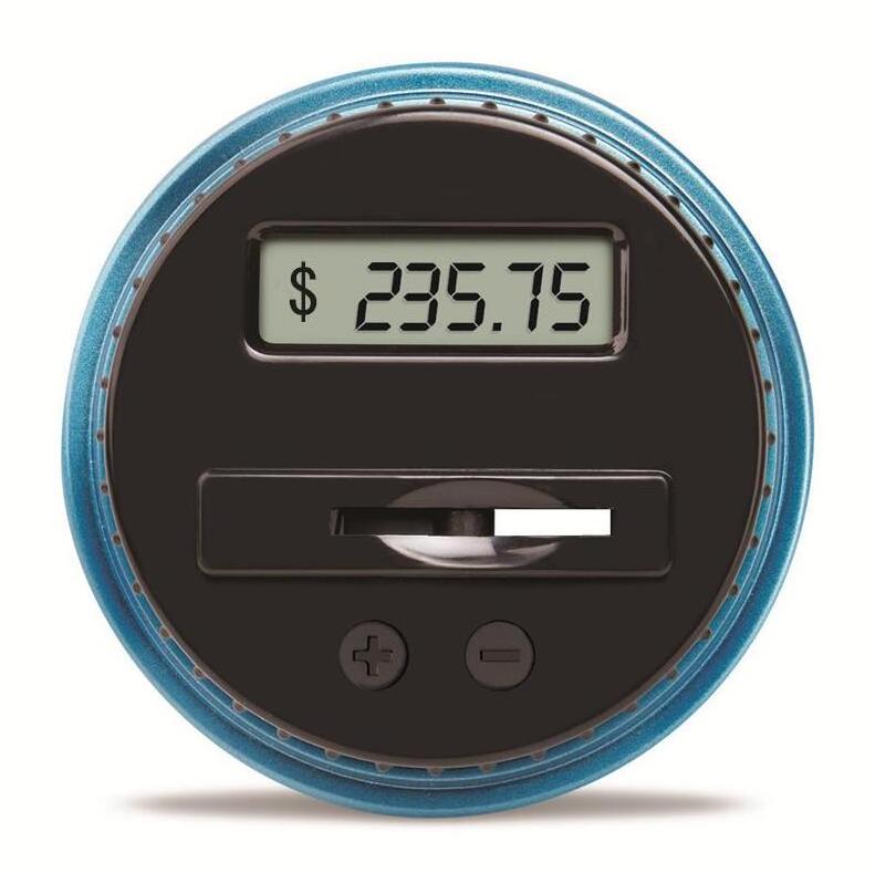 Large Piggy Bank for Boys Adults Digital Coin Counter with LCD Display Large Capacity Money Saving Box