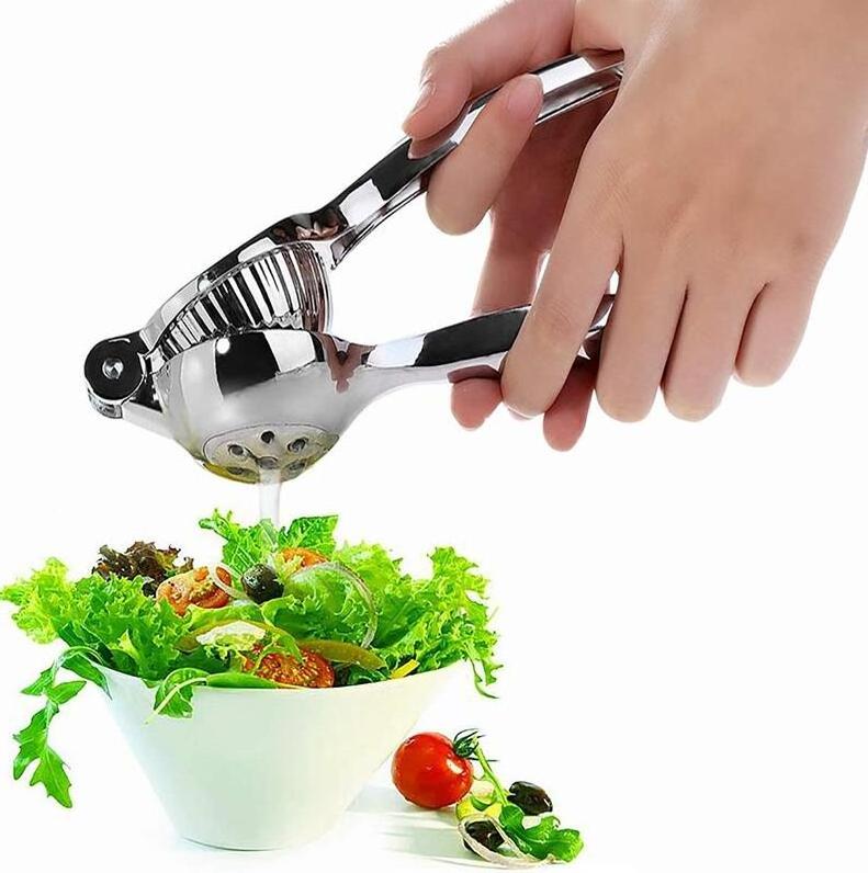 Kitchen Lemon Squeezer Stainless Steel Large Manual Citrus Press Juicer & Lime Squeezer Stainless Steel