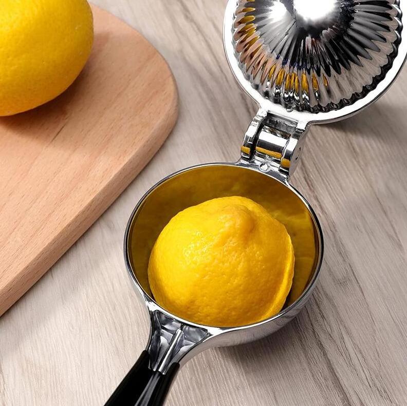 Kitchen Lemon Squeezer Stainless Steel Large Manual Citrus Press Juicer & Lime Squeezer Stainless Steel