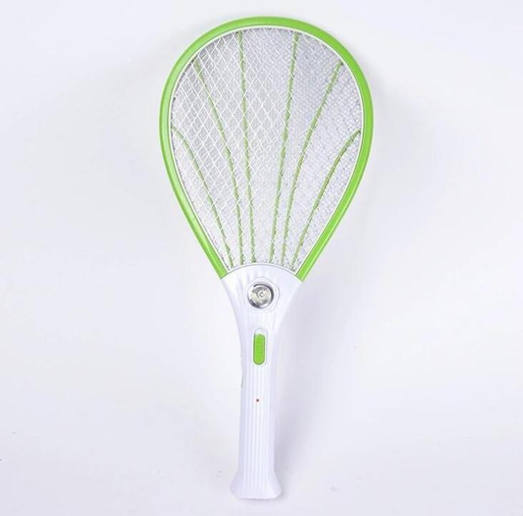 2-in-1 Electric Bug Zapper, Fly Swatter Racket combines Mosquito Trap Lamp, USB Rechargeable Insect Killer