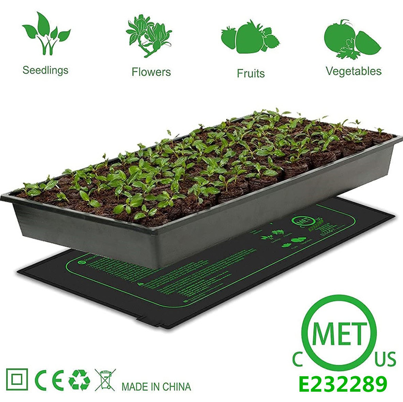 Seedling Heat Mat Warm Hydroponic Heating Pad for Germination, Indoor Gardening, Greenhouse