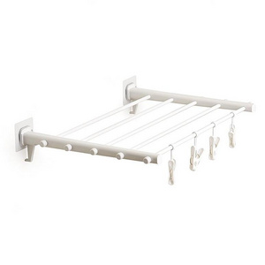 Laundry Drying Rack, Wall Mounted, Retractable Clothes Drying Rack