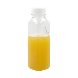 Pet 300 Ml 300ml French Square Empty Plastic Juice Bottle For Sale