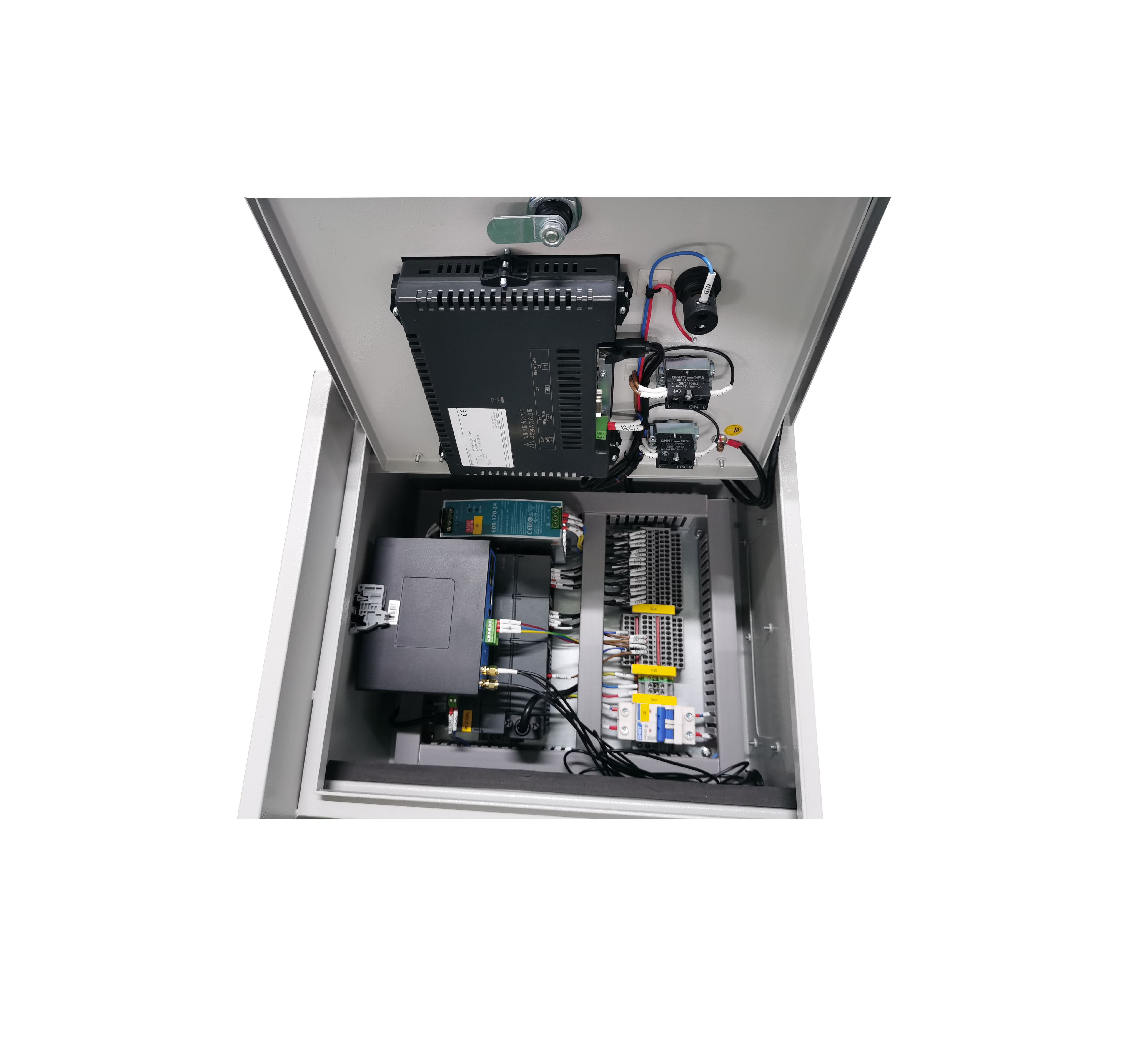 Custom groundwater monitored and controlled system electric gas cabinet