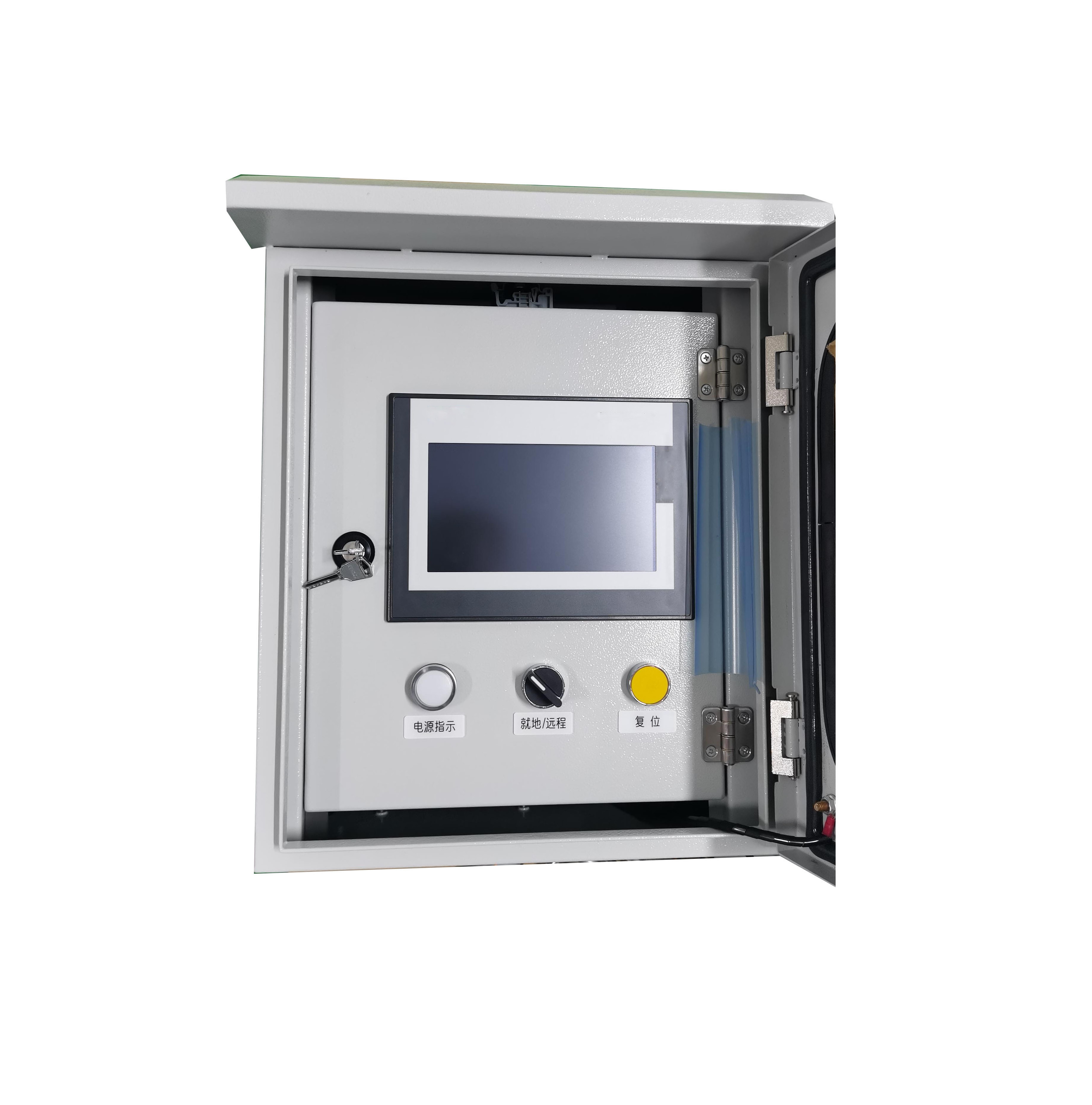 Custom groundwater monitored and controlled system electric gas cabinet