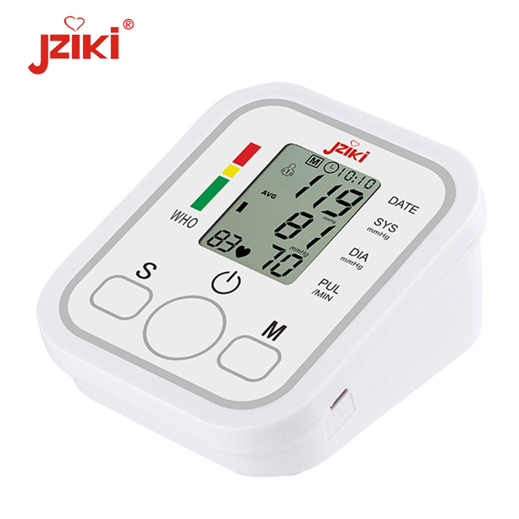 CE arm Sphygmomanometer Electronic Blood Pressure Monitor Blood Pressure Meter with Large Size Cuff