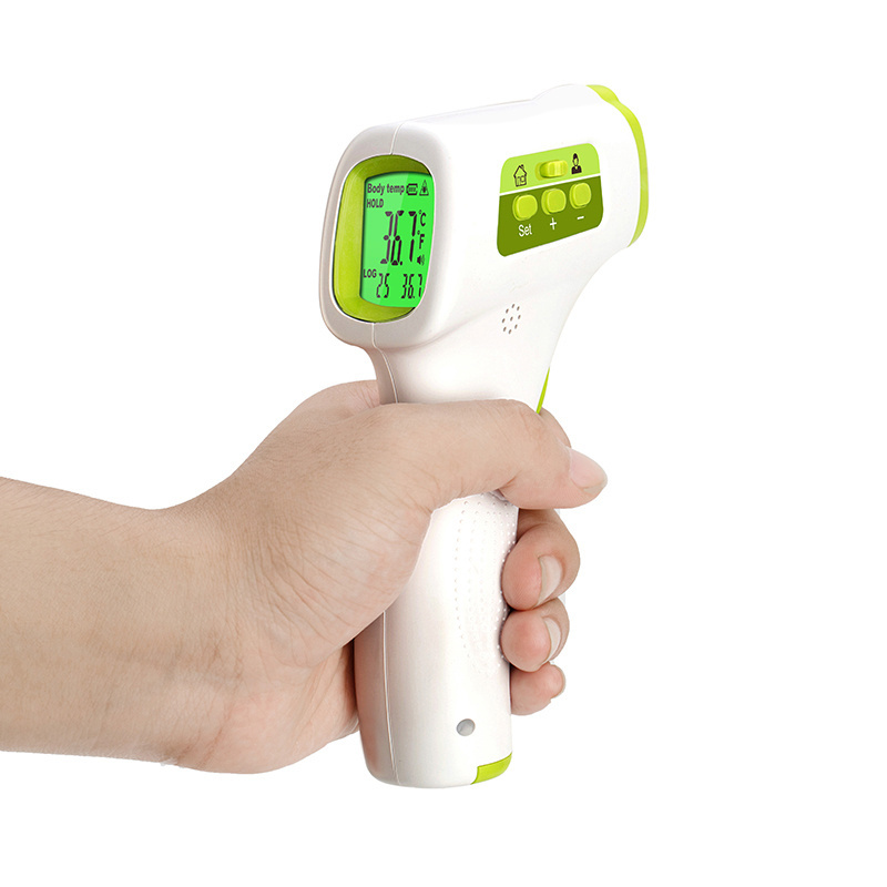 Voice Broadcast Non Contact Infrared Clinical Thermometer Digital Forehead Thermometer Temperature Gun