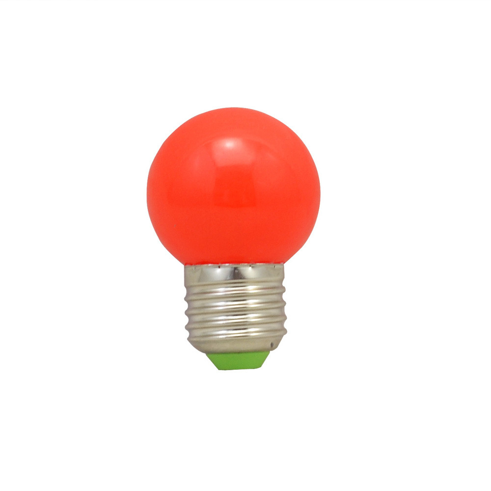 Durable wholesale outdoor christmas ball lighting color E27 lamp led bulb