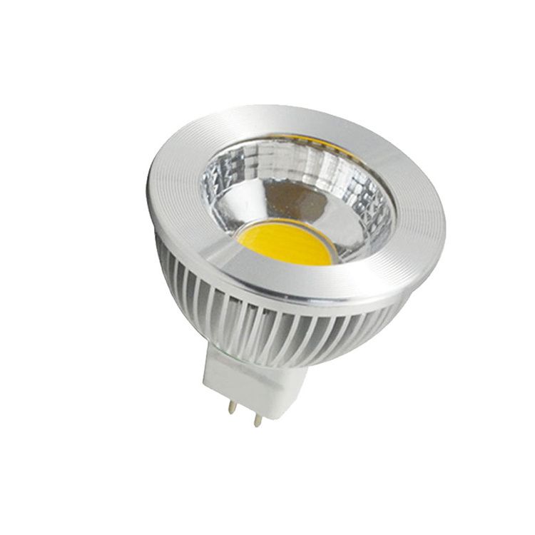 MR16 12V COB 5W 60 Degrees LED Commercial light 12V LED spotlight for Home Market Hotel Decoration