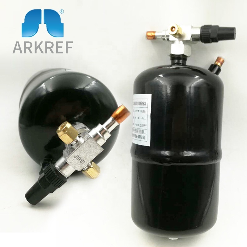 Vertical Oil Separator Liquid Receiver Refrigeration Parts Suction Accumulator