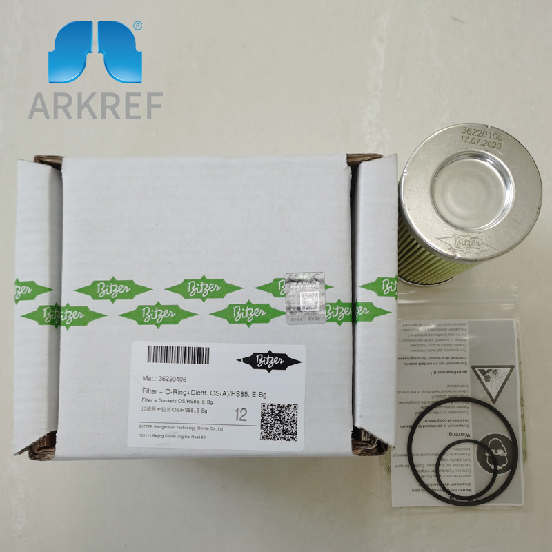 High Quality And Good Price Bitzer  Oil Filter Element 36220106/36220407/36220410