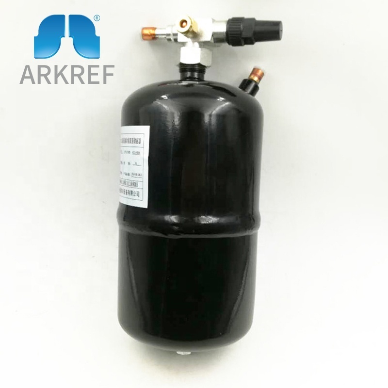 Vertical Oil Separator Liquid Receiver Refrigeration Parts Suction Accumulator