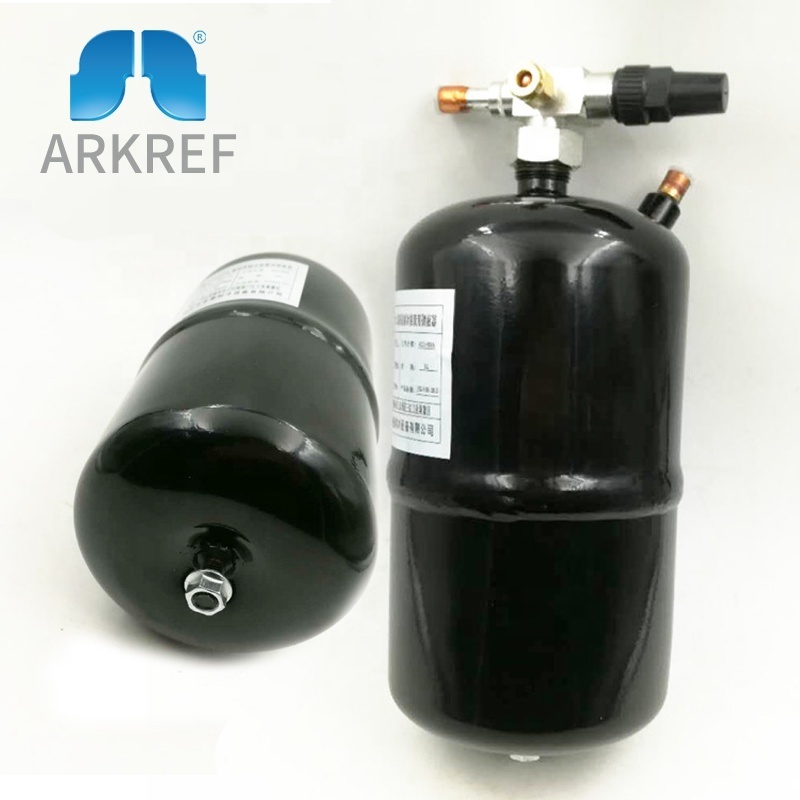 Vertical Oil Separator Liquid Receiver Refrigeration Parts Suction Accumulator