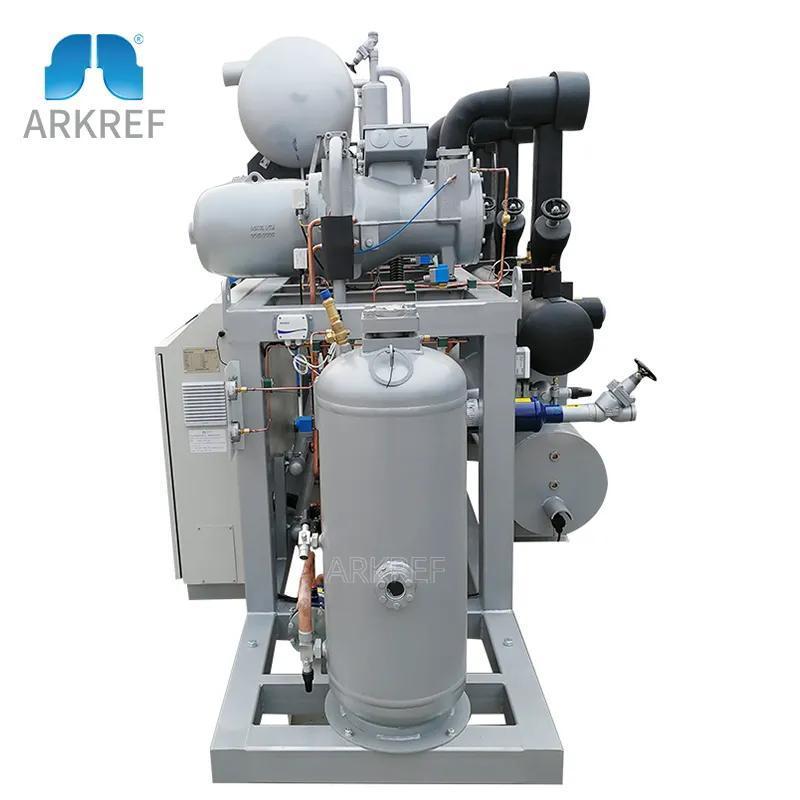 ARKREF R404 DC Industrial Piston Air Parallel Refrigeration Compressor Condensing Unit 3 Ton