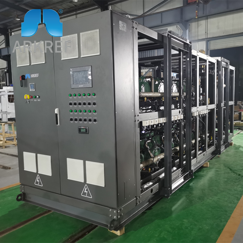 ARKREF Refrigerator Freezing Condensing Units Refrigerant R744 Co2 Compressor In Refrigeration