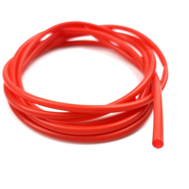 Free Samples Soft 1mm 2mm 3mm 4mm 5mm 6mm resistance Good air permeability Clear Silicon Tube Flexible Silicone Rubber Tubing