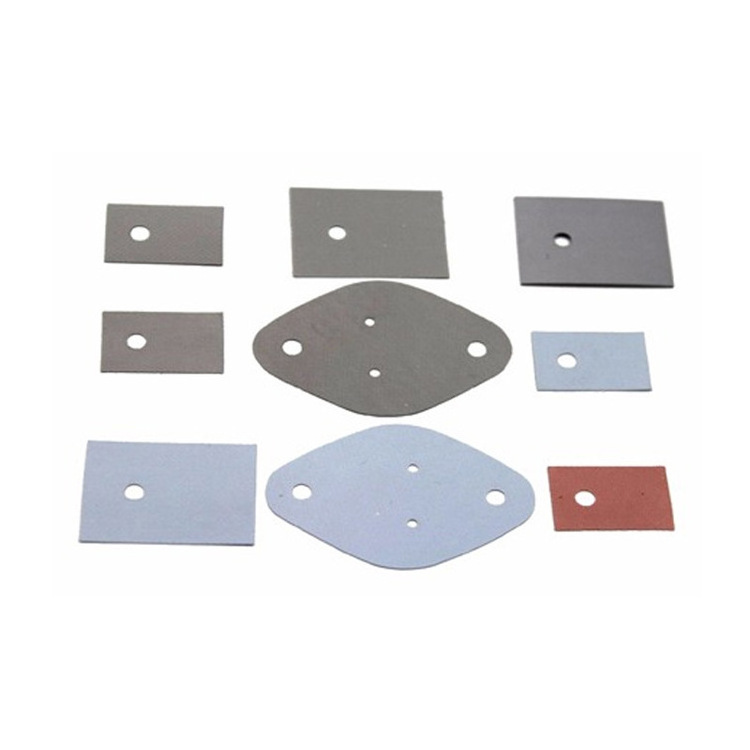 Wholesale High Temperature Fiberglass Thermal Conductive Silicone Heat Transfer Sheet For Cpu Chip