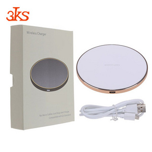 Circle Wireless Charger with LED Flashlight