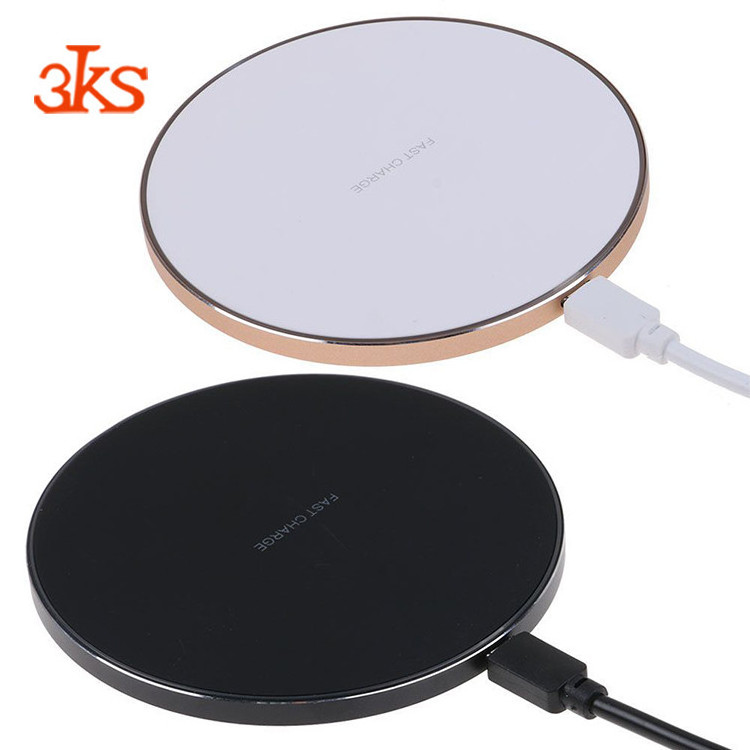 Circle Wireless Charger with LED Flashlight