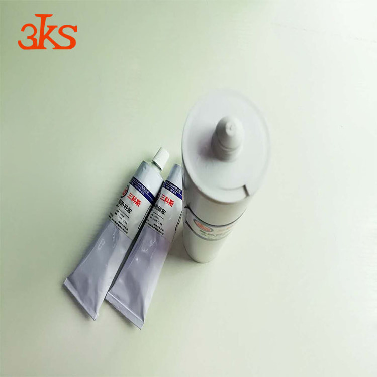 High adhesive thermal conductive silicone glue for LED