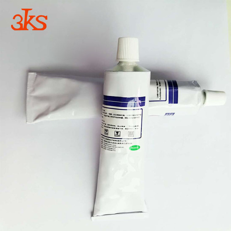 High adhesive thermal conductive silicone glue for LED