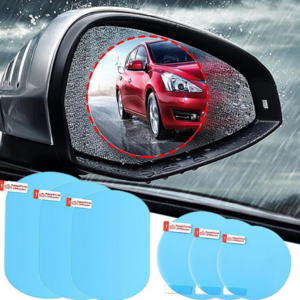 Car Mirror Sticker Rain-proof Waterproof Anti-fog Film Round square Universal Motorcycle Mirror Anti-reflective Film