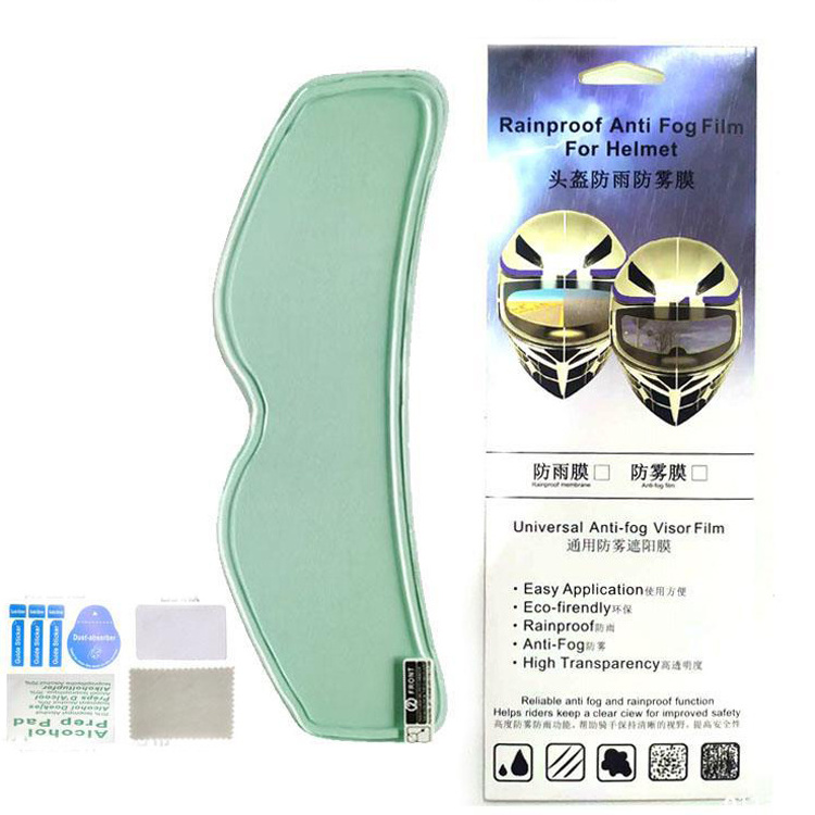 Hot selling motorcycle helmet special anti fog and rain film