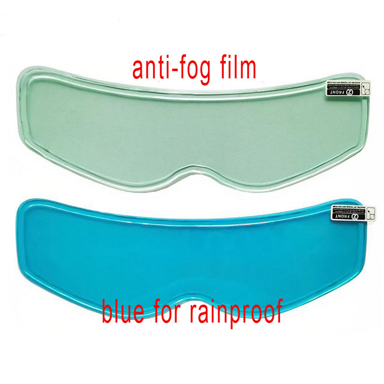 Hot selling motorcycle helmet special anti fog and rain film