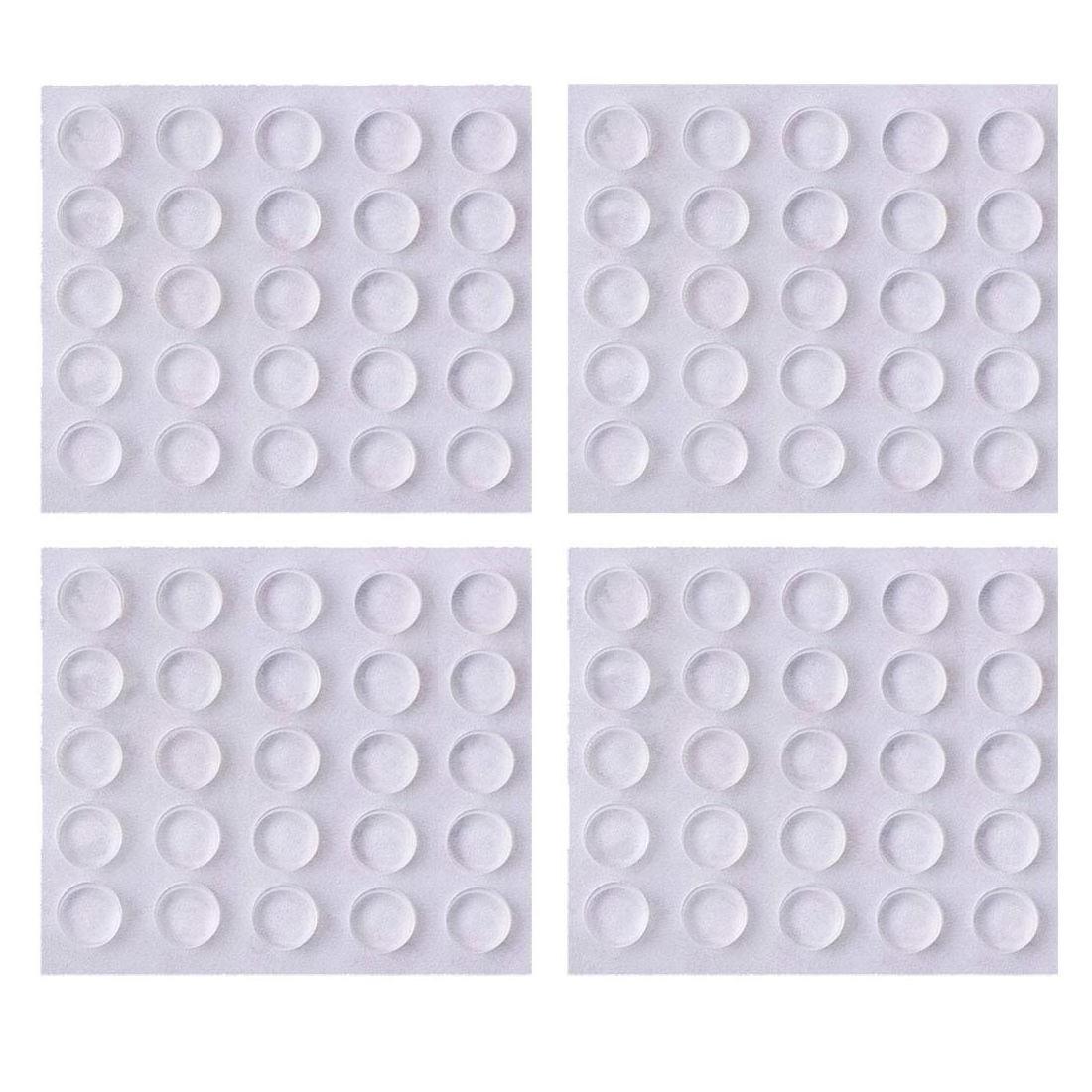 Clear Rubber Feet Adhesive Bumper Pads Self Stick Bumpers Furniture Foot Pads