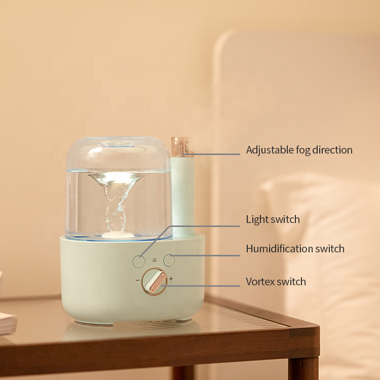 2023 Air Aroma Humidifier Night Light Scent Aromatherapy Essential Oil Diffuser Diffuseur de Parfum Bottle Diffuser Machine